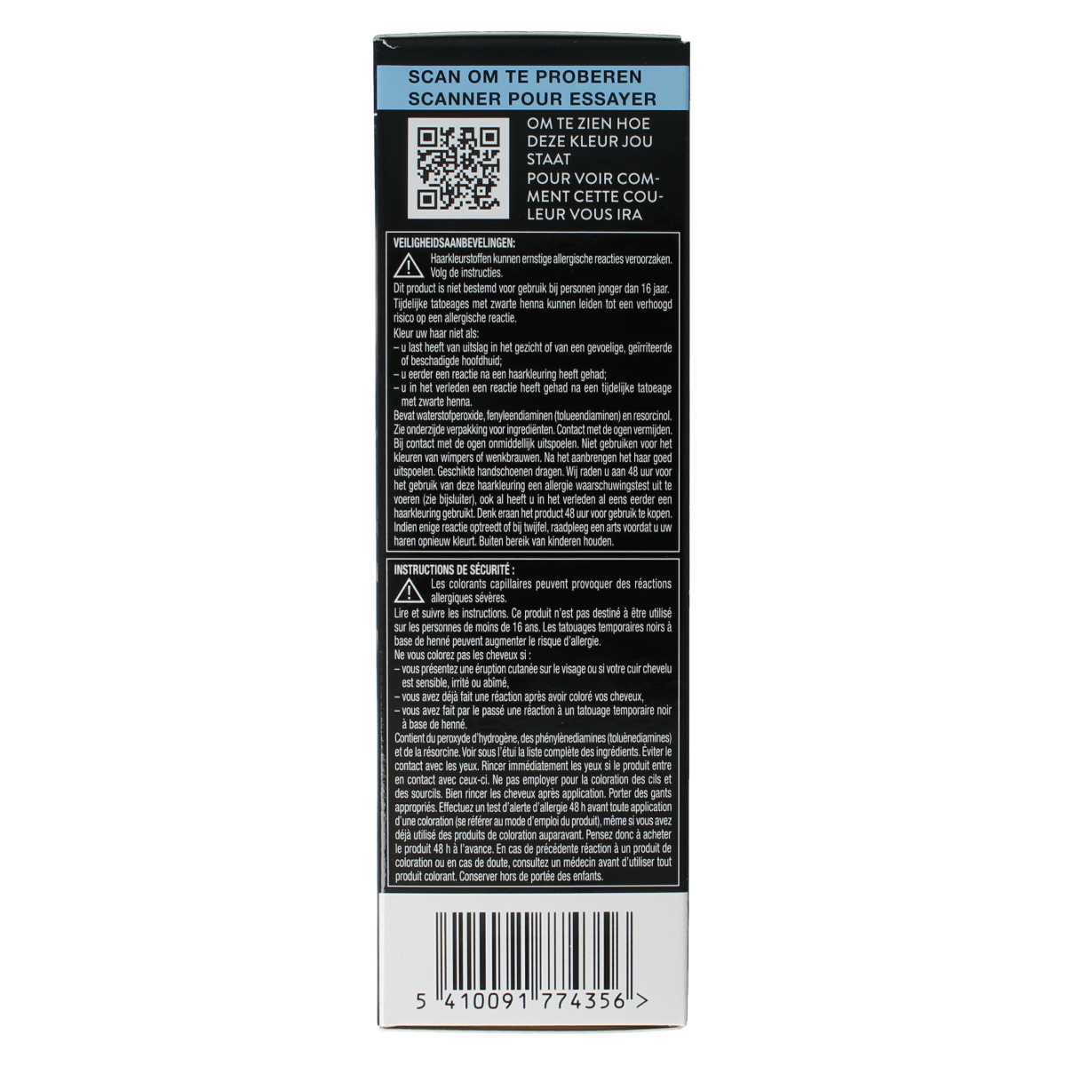 Syoss Permanent cool color 3-59 donkerbruin 1.00 Stuks