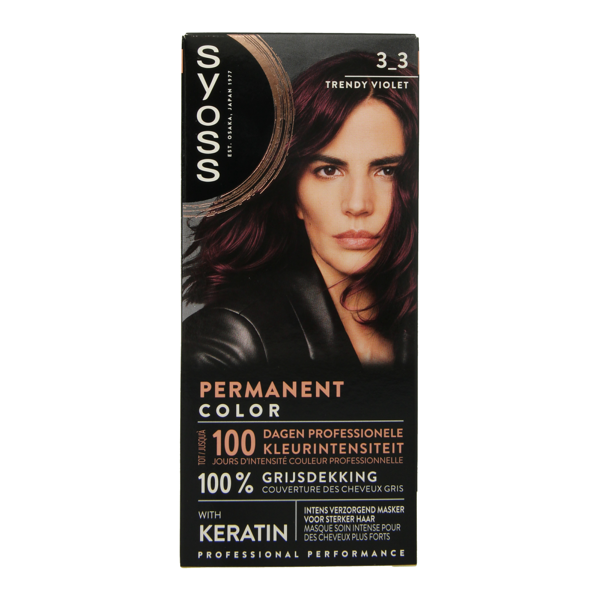 Syoss Colors baseline 3-3 dark violet 1.00 Set