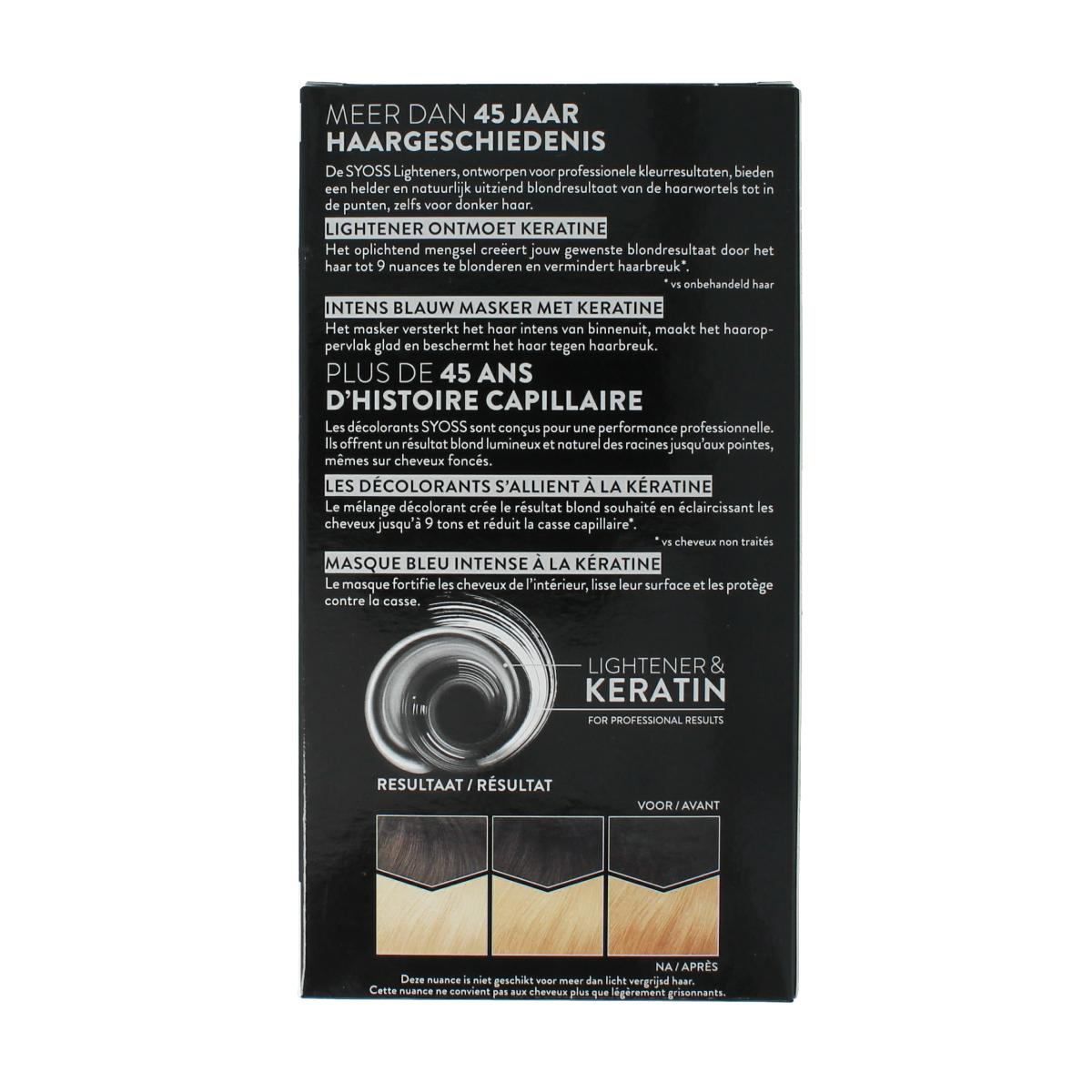 Syoss Color baseline 13-0  ultra plus lightener 1.00 Set