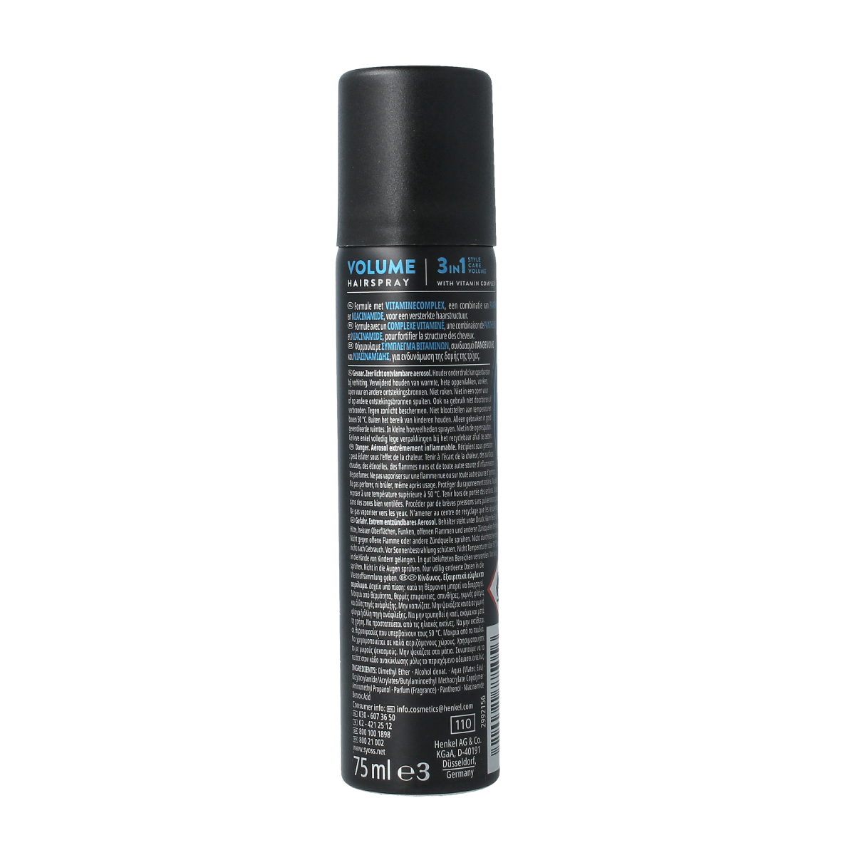 Syoss Hairspray volume lift 75.00 Milliliter