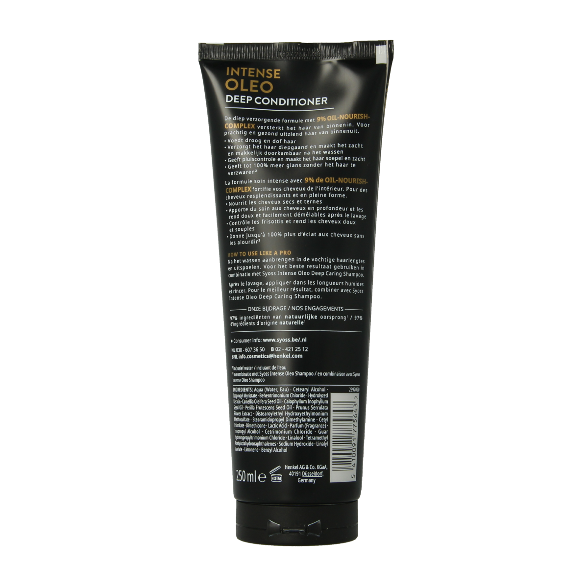 Syoss Conditioner olea intense 250.00 Milliliter