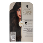 Schwarzkopf Creme supreme 4-0 donker bruin 1.00 Stuks