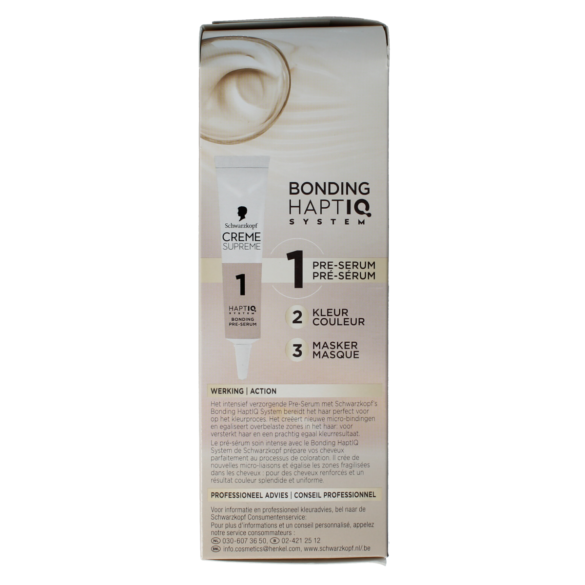 Schwarzkopf Creme supreme 5-60 bruin 1.00 Stuks