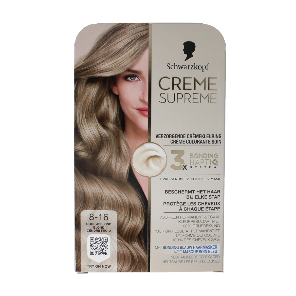 Schwarzkopf Creme supreme 8-16 blond 1.00 Stuks