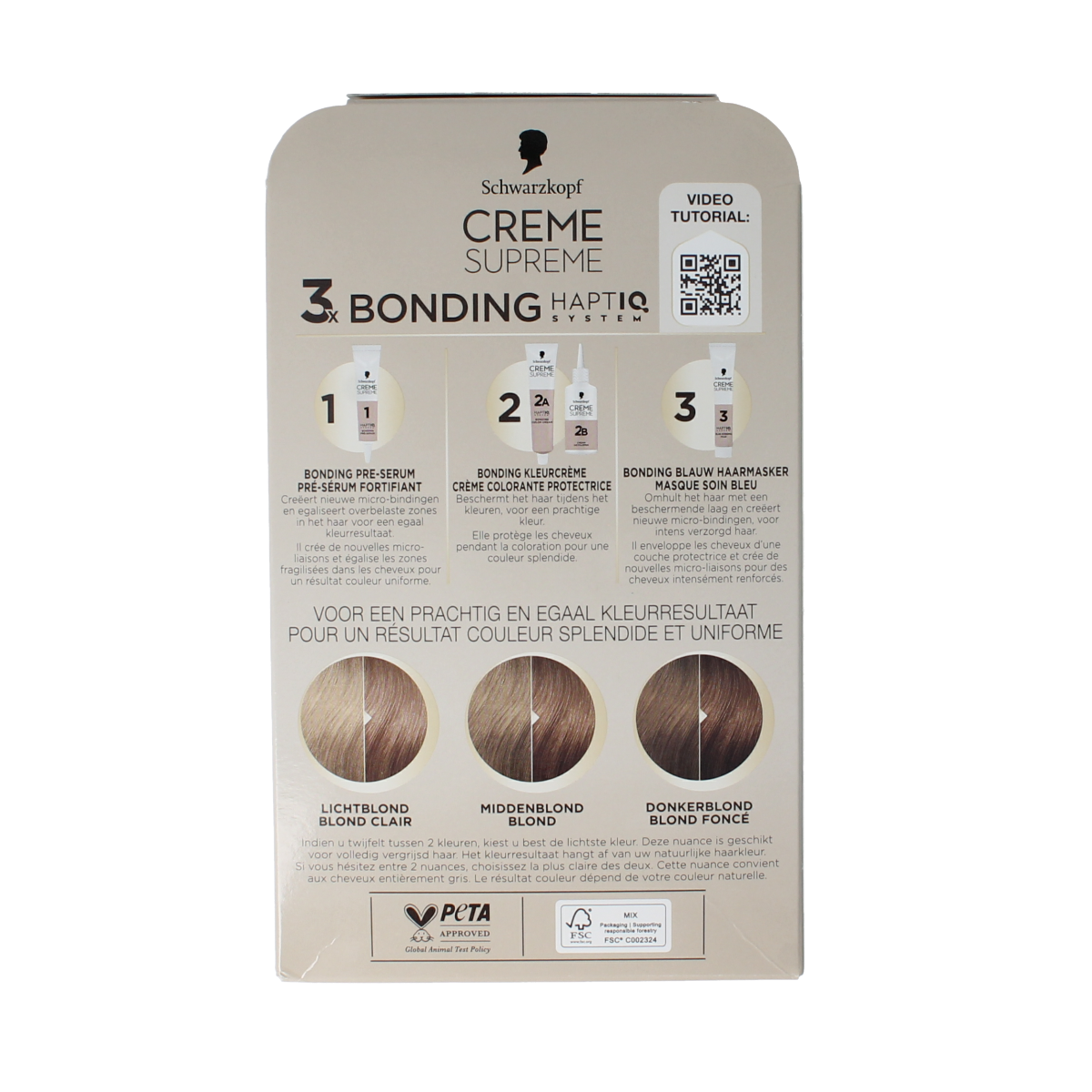 Schwarzkopf Creme supreme 8-16 blond 1.00 Stuks