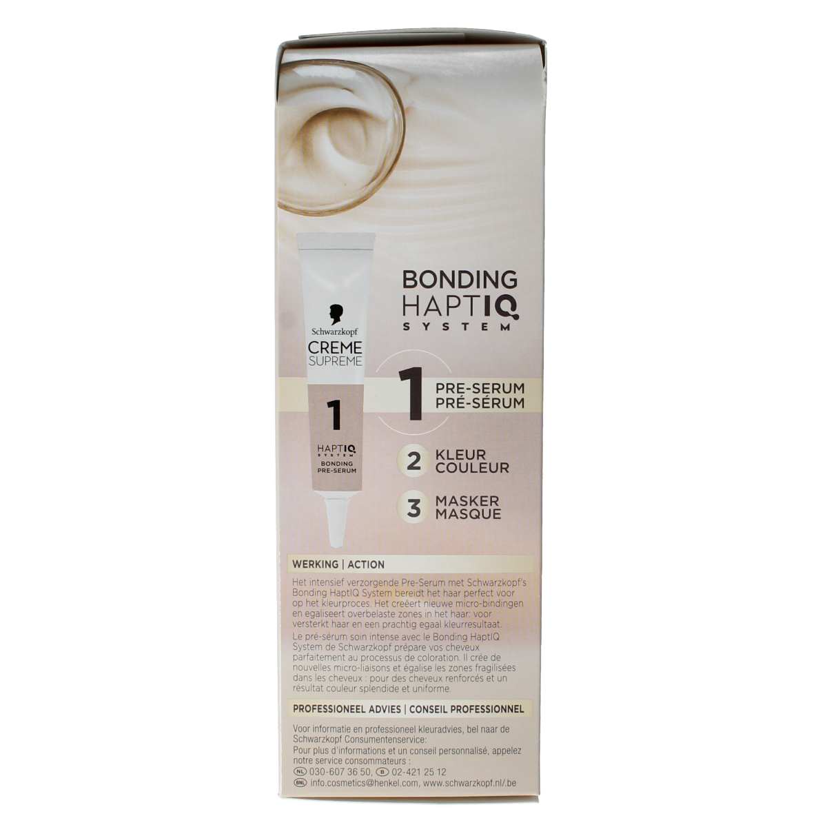 Schwarzkopf Creme supreme 7-42 D blond 1.00 Stuks
