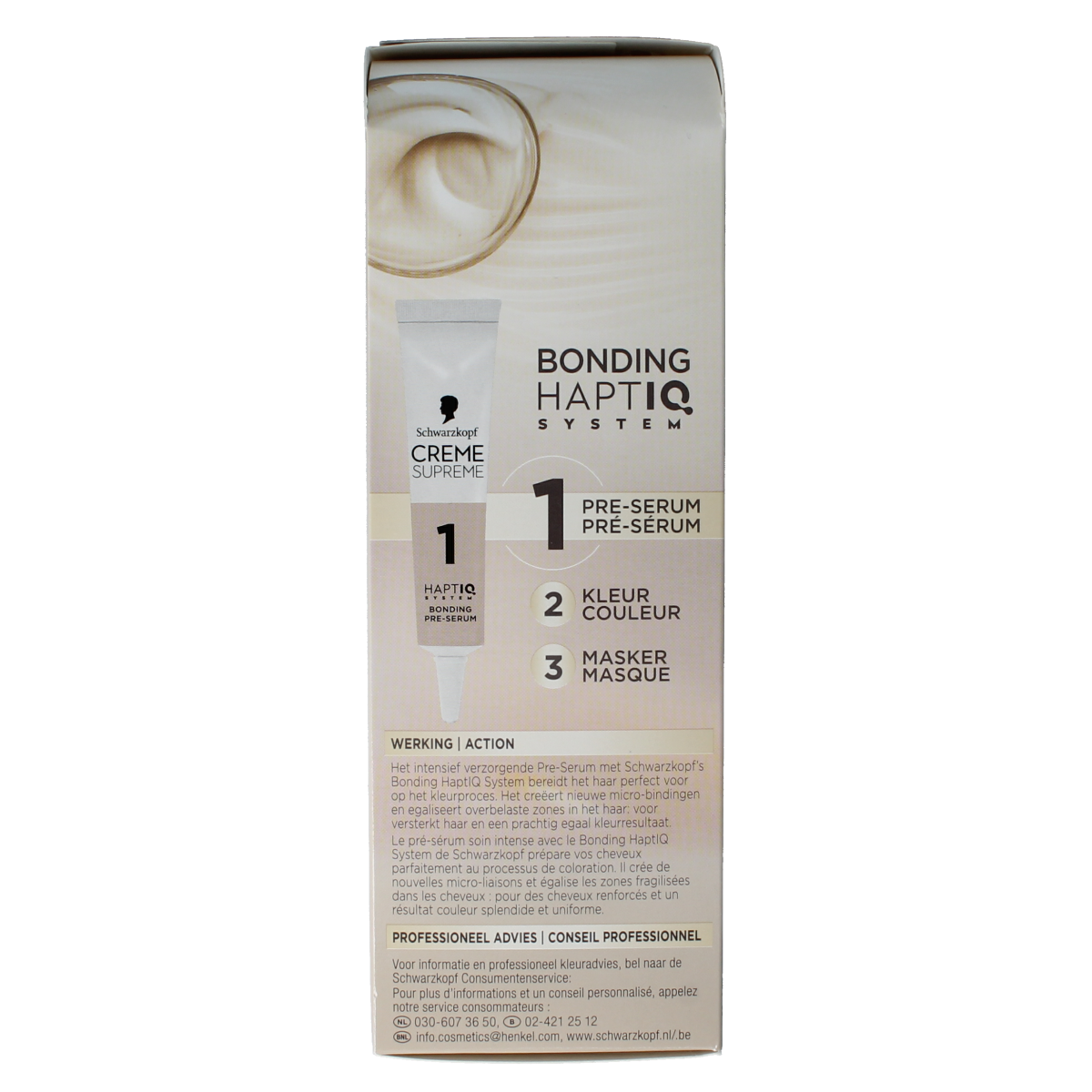 Schwarzkopf Creme supreme 5-0 bruin 1.00 Stuks