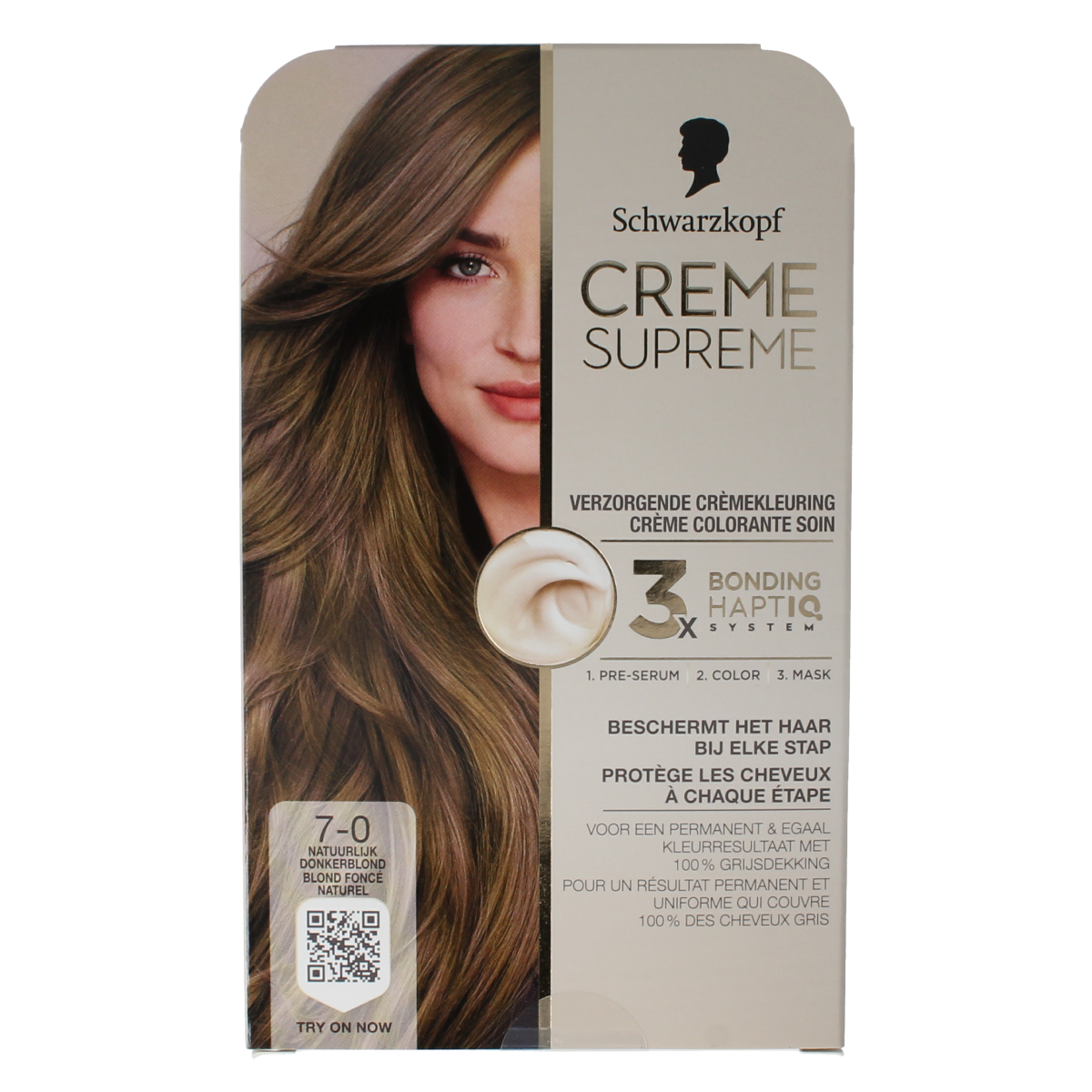 Schwarzkopf Creme supreme 7-0 D blond 1.00 Stuks