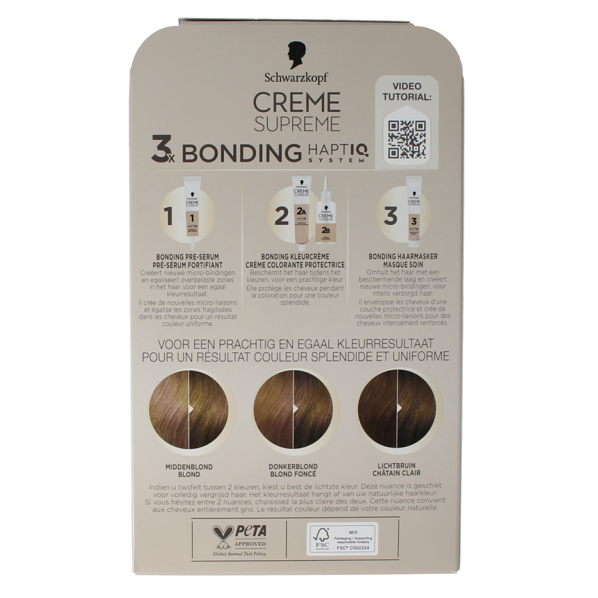 Schwarzkopf Creme supreme 7-0 D blond 1.00 Stuks