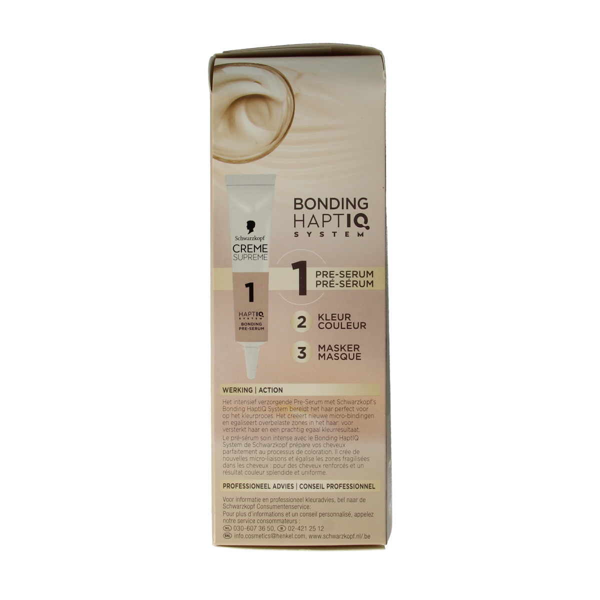 Schwarzkopf Creme supreme 7-57 donker blond 1.00 Stuks