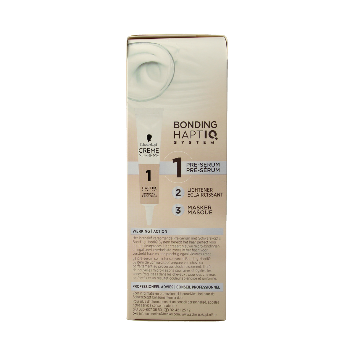 Schwarzkopf Creme supreme L1++ lightener 1.00 Stuks