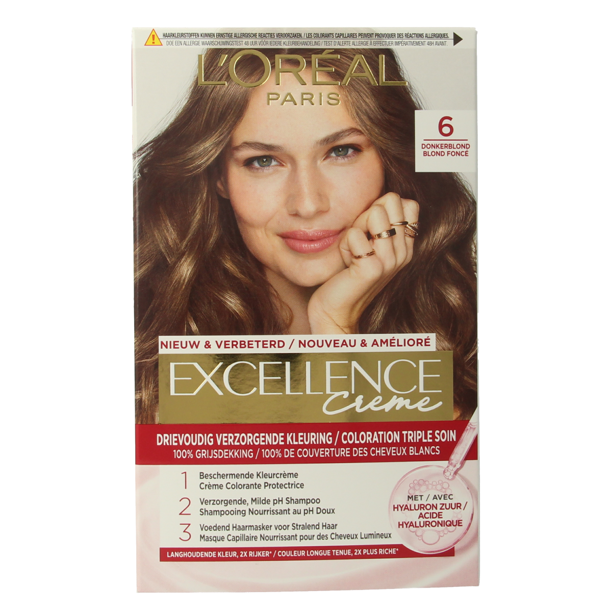 Excellence Excellence 6 donkerblond 1.00 Set