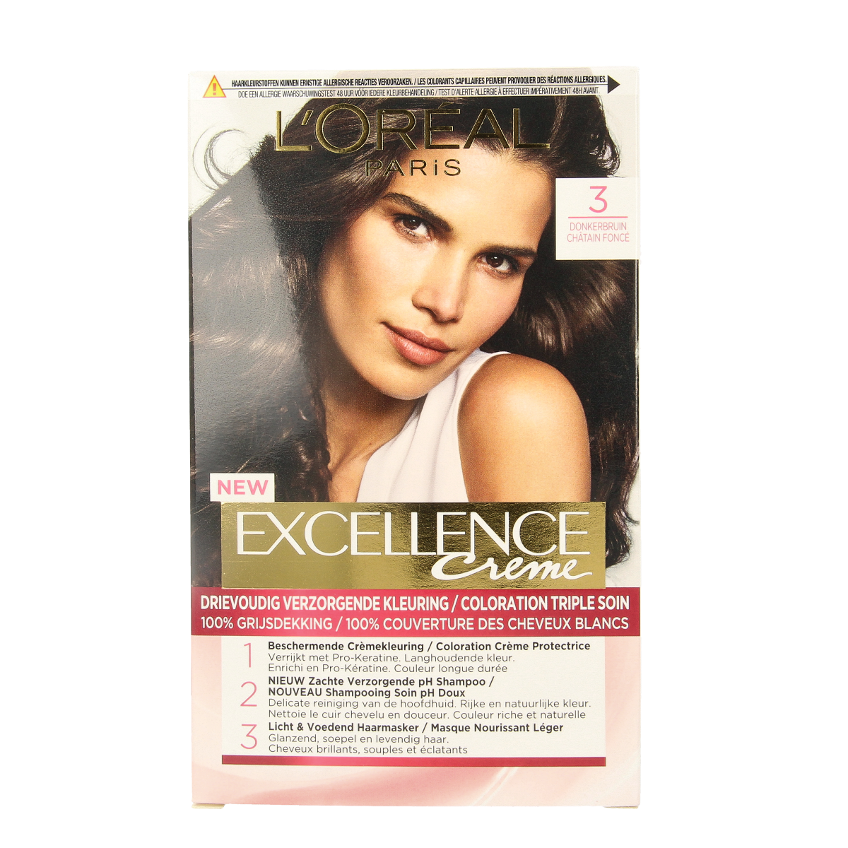 Excellence Excellence 3 donkerbruin 1.00 Set