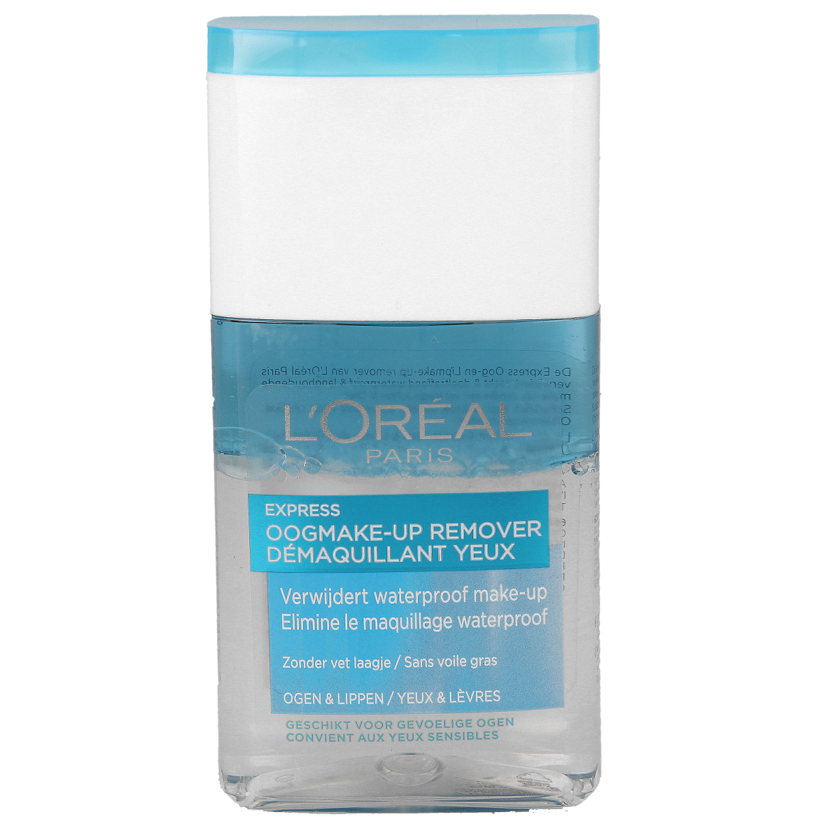 L'Oreal Paris Express oogmake-up en lipstick remover 125.00 Milliliter