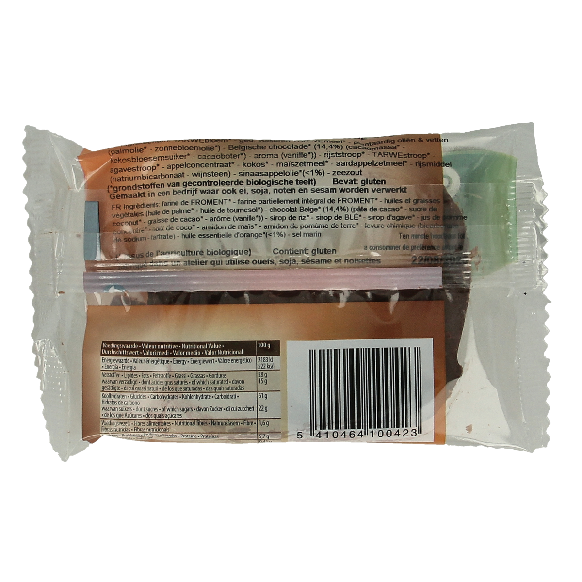 Eco Biscuit Choco orange bio  45.00 Gram
