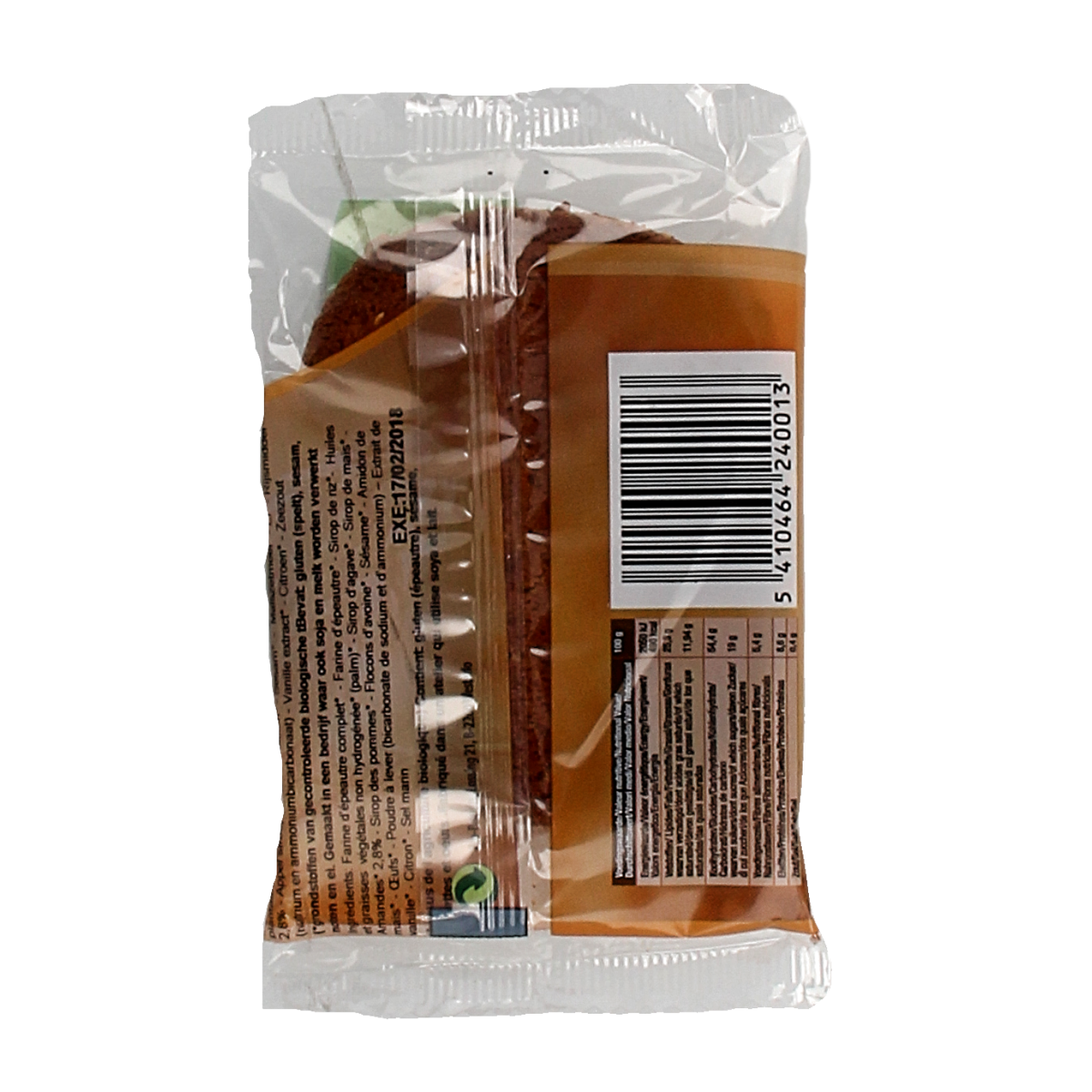 Eco Biscuit Spelt amandelbiscuit bio 40.00 Gram