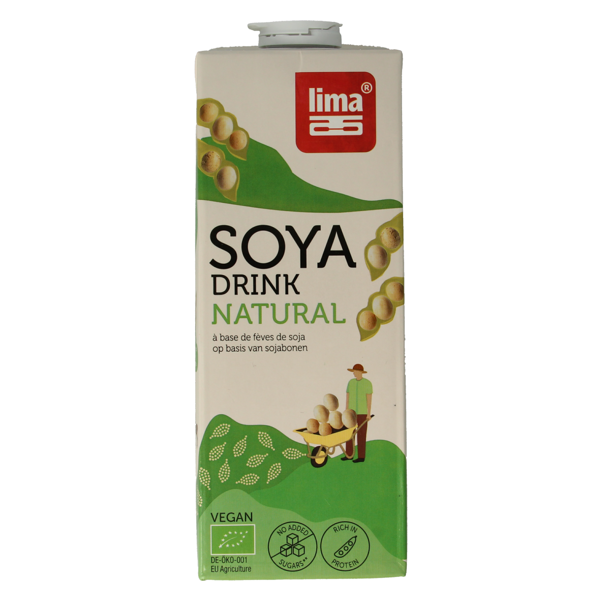 Lima Soya drink natural bio 1.00 Liter