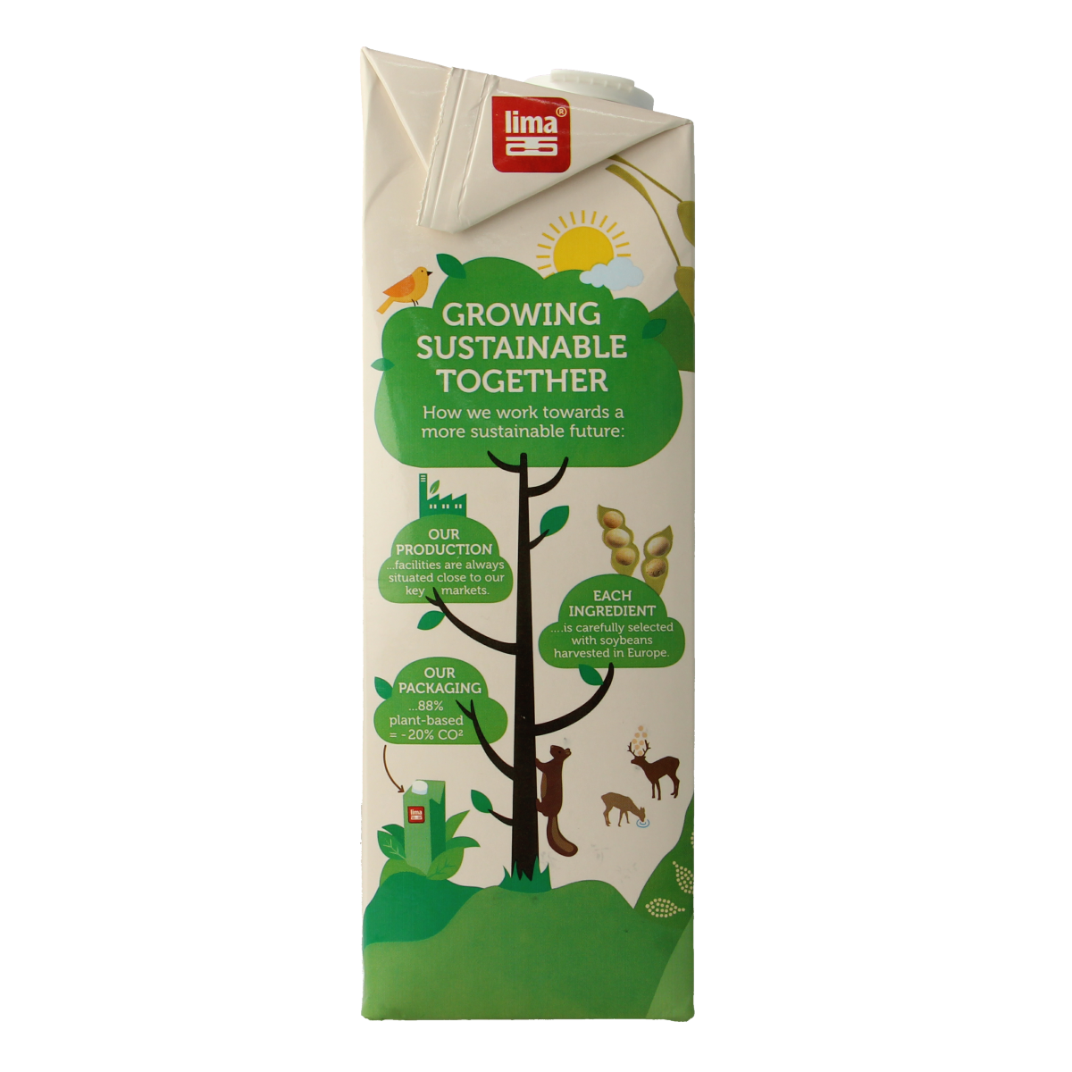 Lima Soya drink natural bio 1.00 Liter