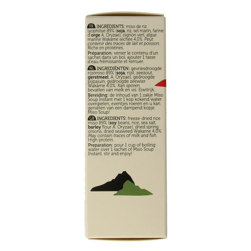 Lima Instant miso soep 4 x 10 gram 40 Gram