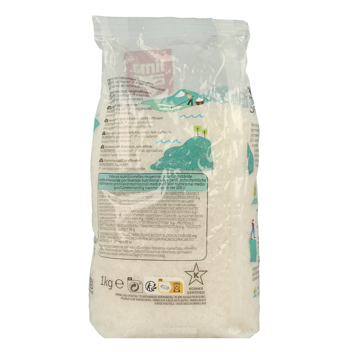 Lima Zeezout grof bio 1.00 Kilogram