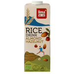 Lima Rice drink hazelnoot amandel bio 1.00 Liter