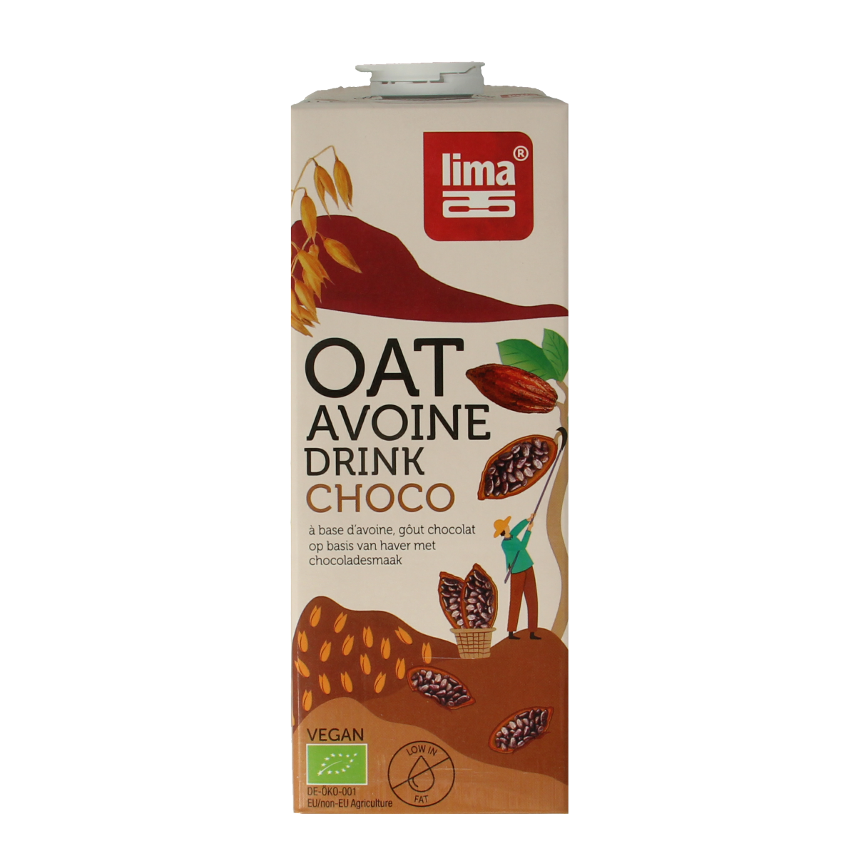 Lima Oat drink choco bio 1.00 Liter