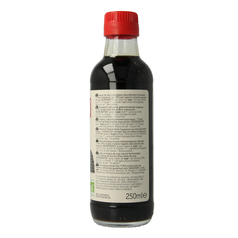 Lima Tamari 25% minder zout bio 250 Milliliter