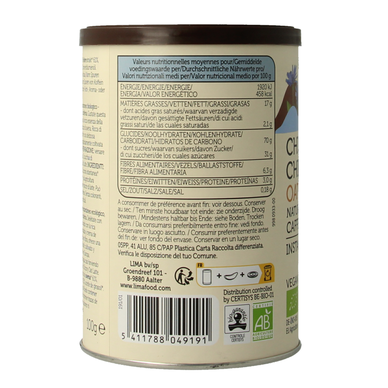 Lima Chicory oat latte bio 100 Gram