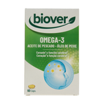 Biover Omega 3 visolie 60.00 Capsules