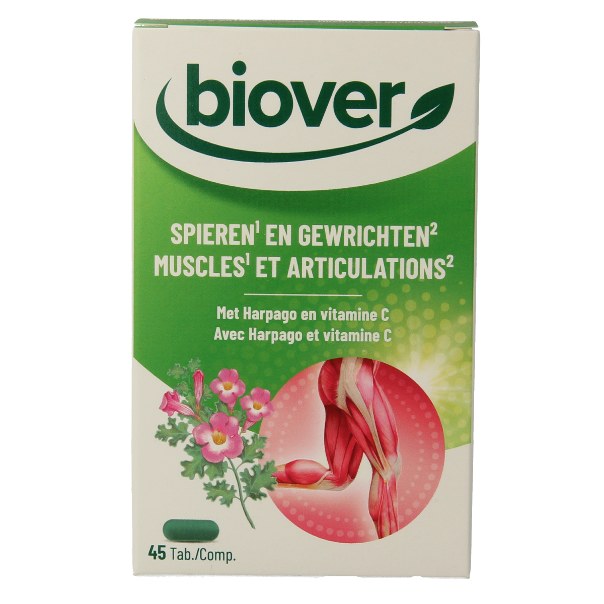 Biover Spieren en gewrichten 45.00 Tabletten
