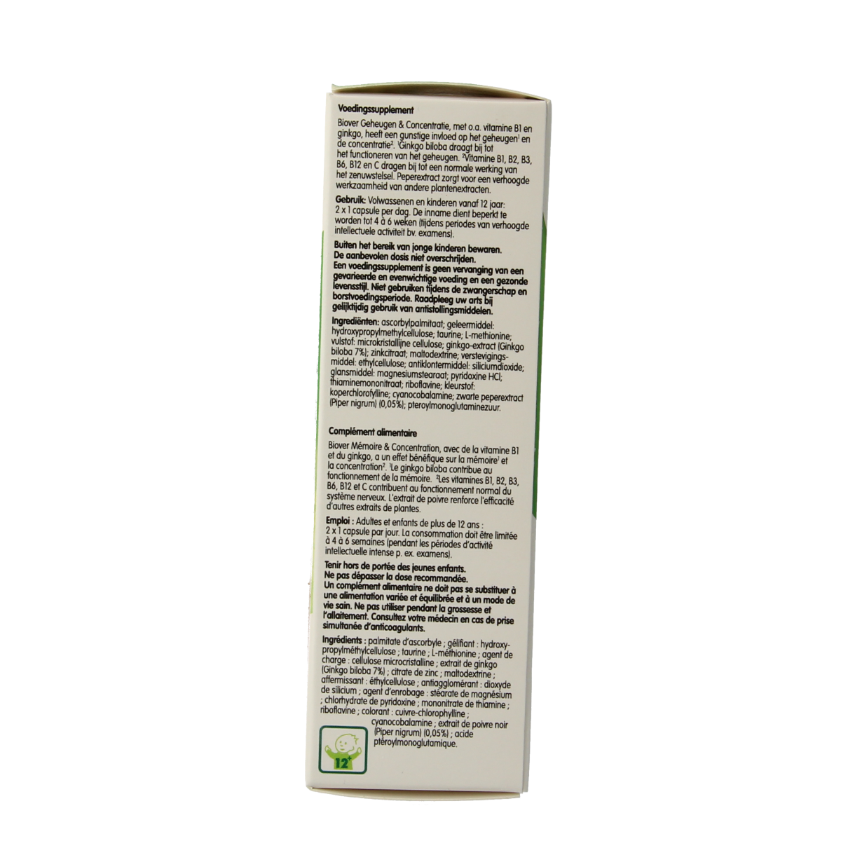 Biover Geheugen & concentratie 45.00 Capsules