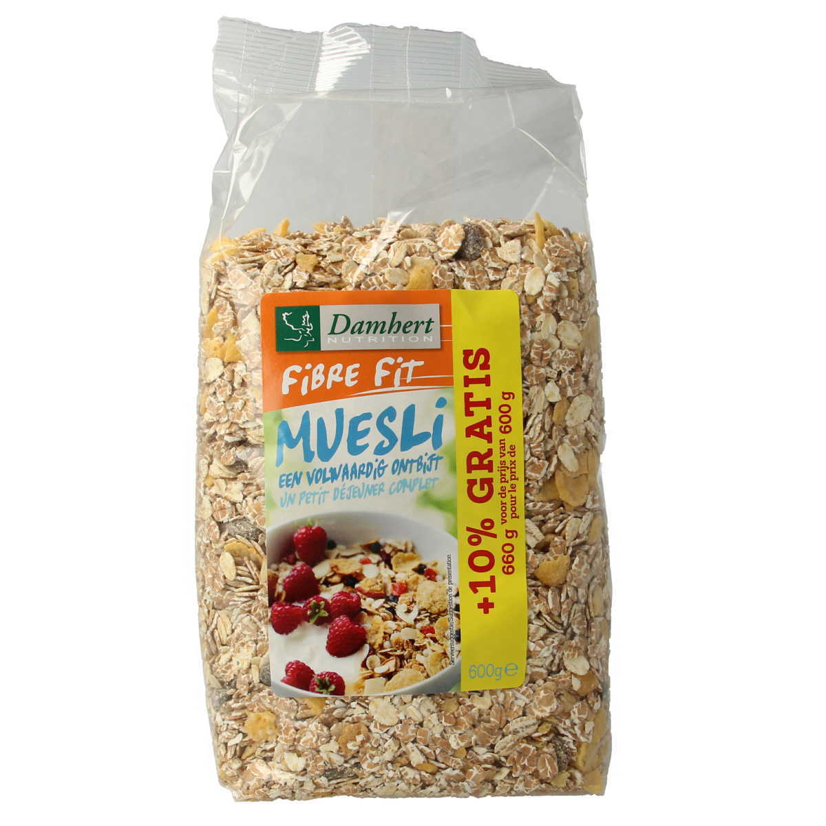 Damhert Fibre fit muesli 600.00 Gram