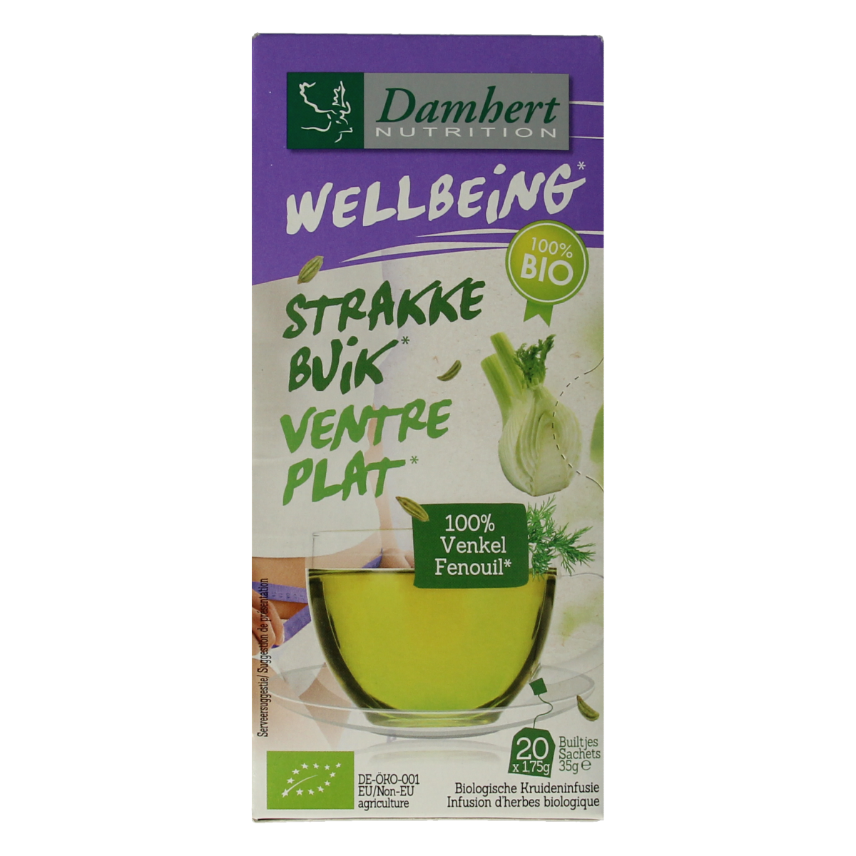 Damhert Tea time venkelthee bio 20.00 Zakjes