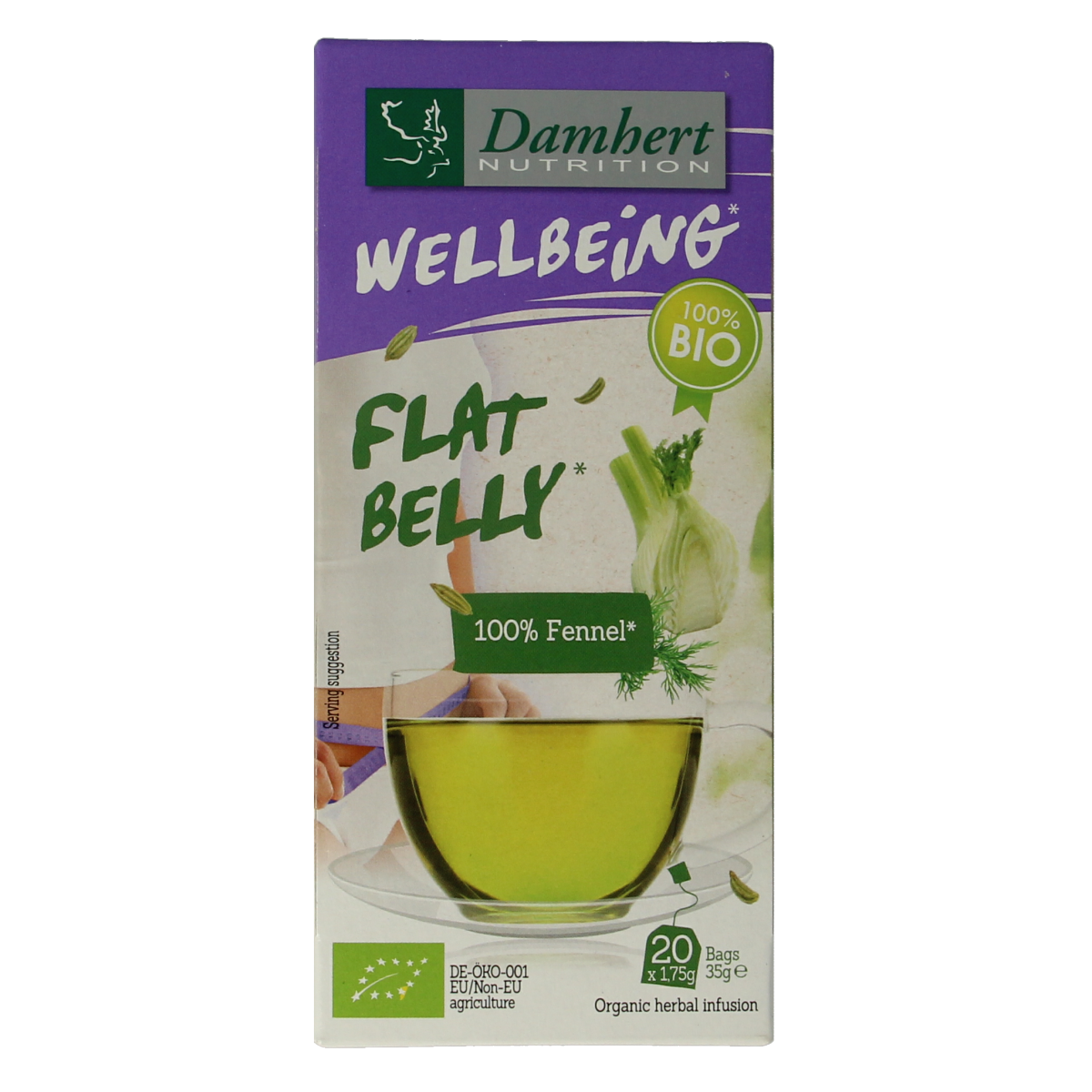 Damhert Tea time venkelthee bio 20.00 Zakjes