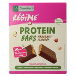 Damhert Afslank proteinereep chocolade hazelnoot 240.00 Gram