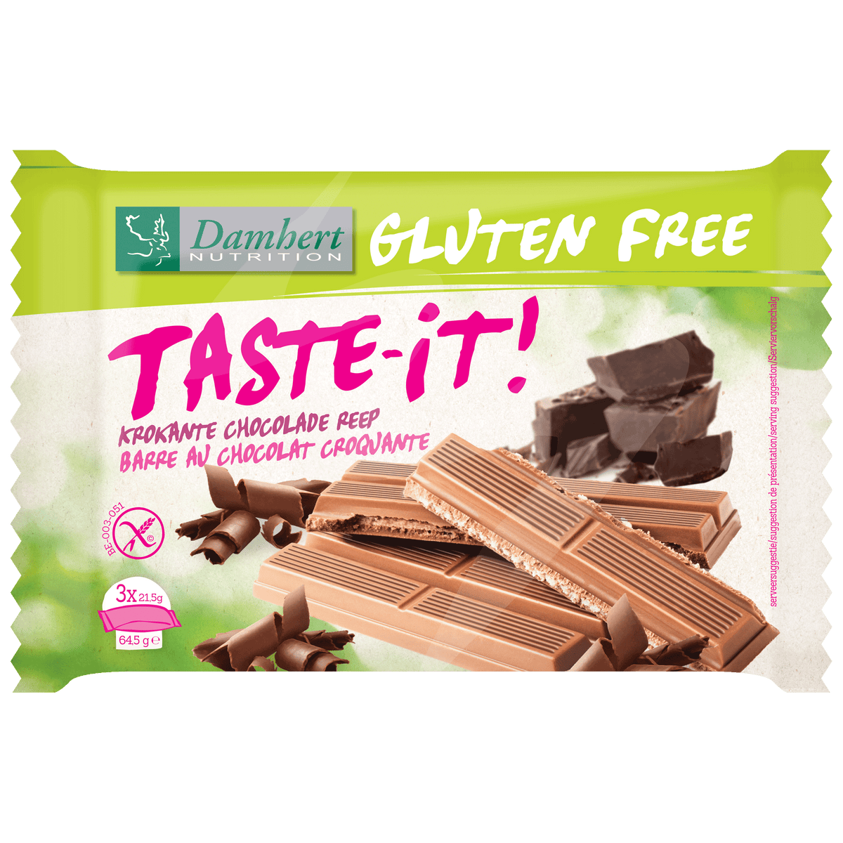 Damhert Taste-it snack 3 stuks 64.50 Gram