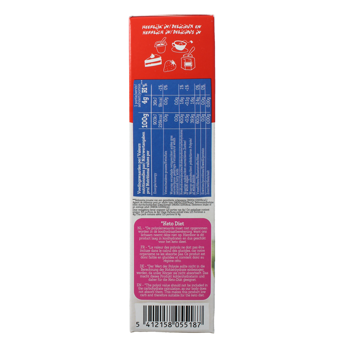 Damhert Tagatesse zoetstof 500.00 Gram