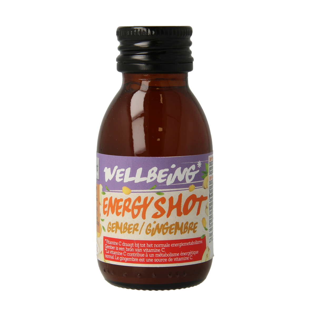 Damhert Energy shot gember bio 75.00 Milliliter