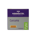 Mannavital Curcuma platinum 60.00 Vegetarische capsules