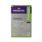 Mannavital Curcuma platinum 60.00 Vegetarische capsules