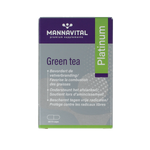 Mannavital Green tea platinum 60.00 Vegetarische capsules