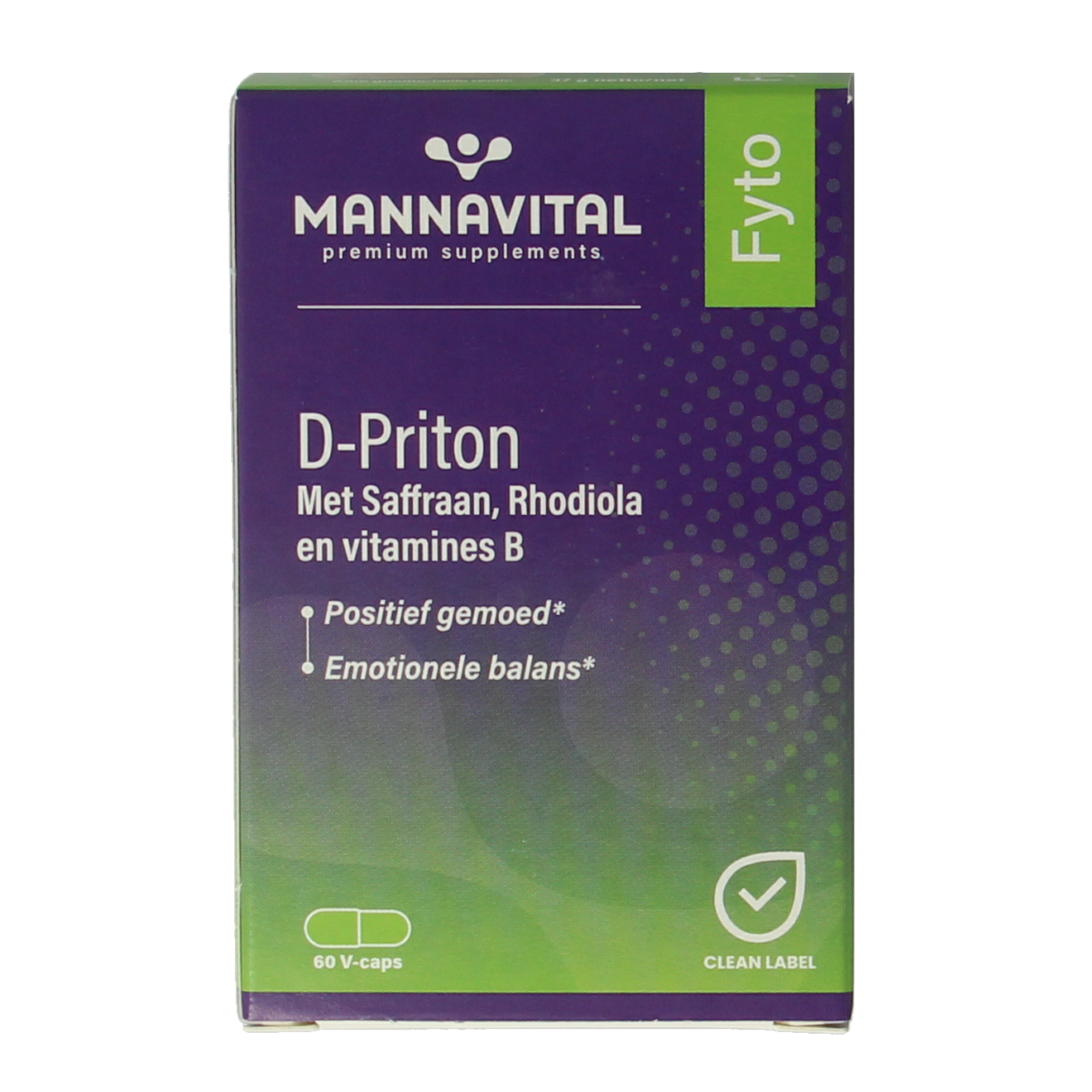 Mannavital D-priton 60.00 Capsules