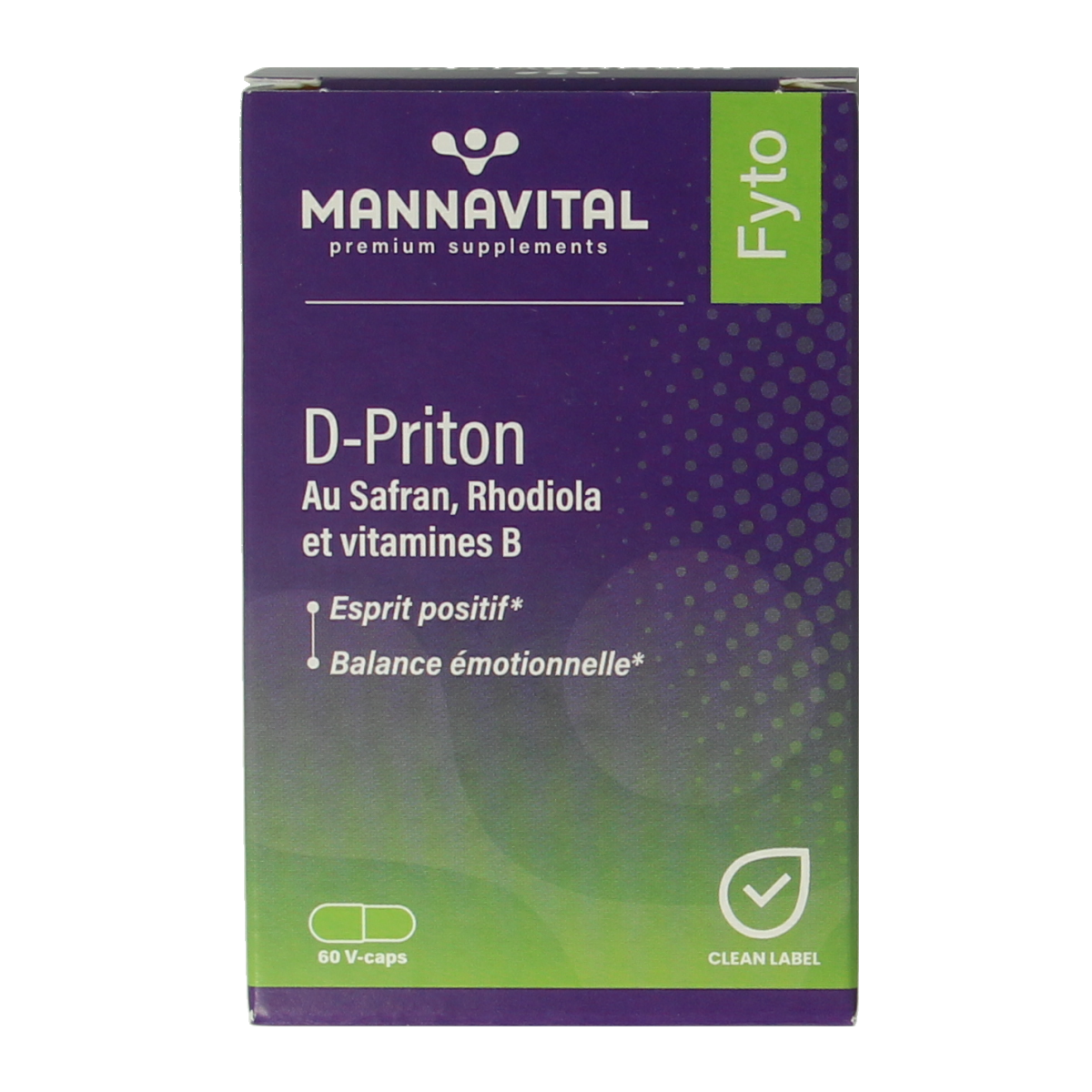 Mannavital D-priton 60.00 Capsules