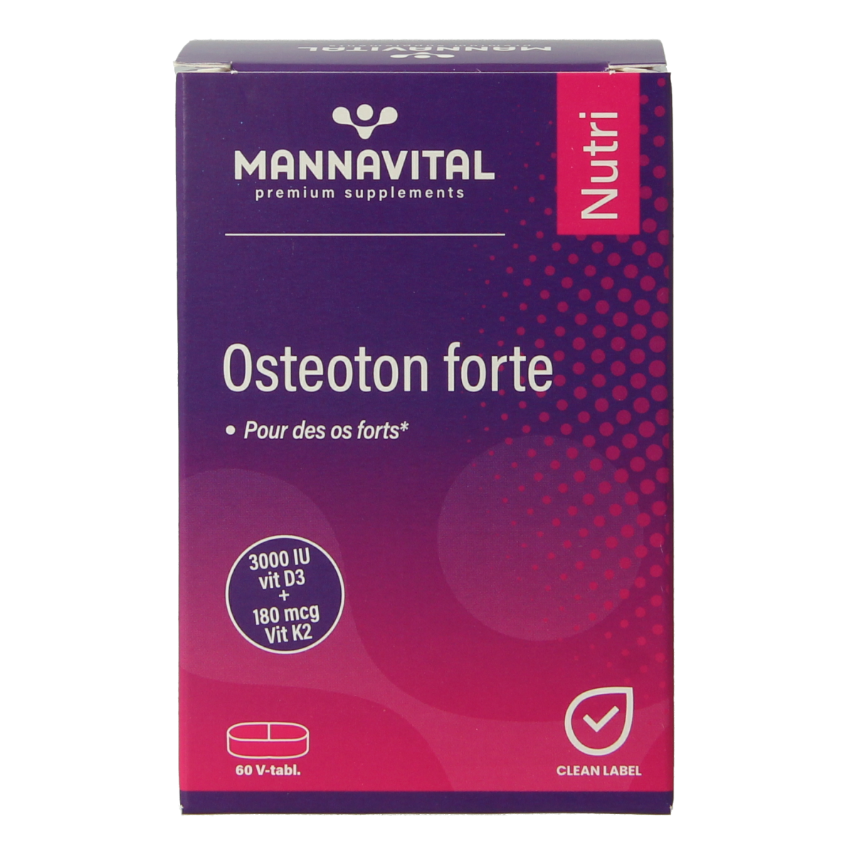 Mannavital Osteoton forte 60.00 Tabletten