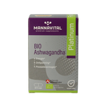 Mannavital Ashwagandha platinum bio 60 Vegetarische capsules
