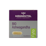 Mannavital Ashwagandha platinum bio 60 Vegetarische capsules