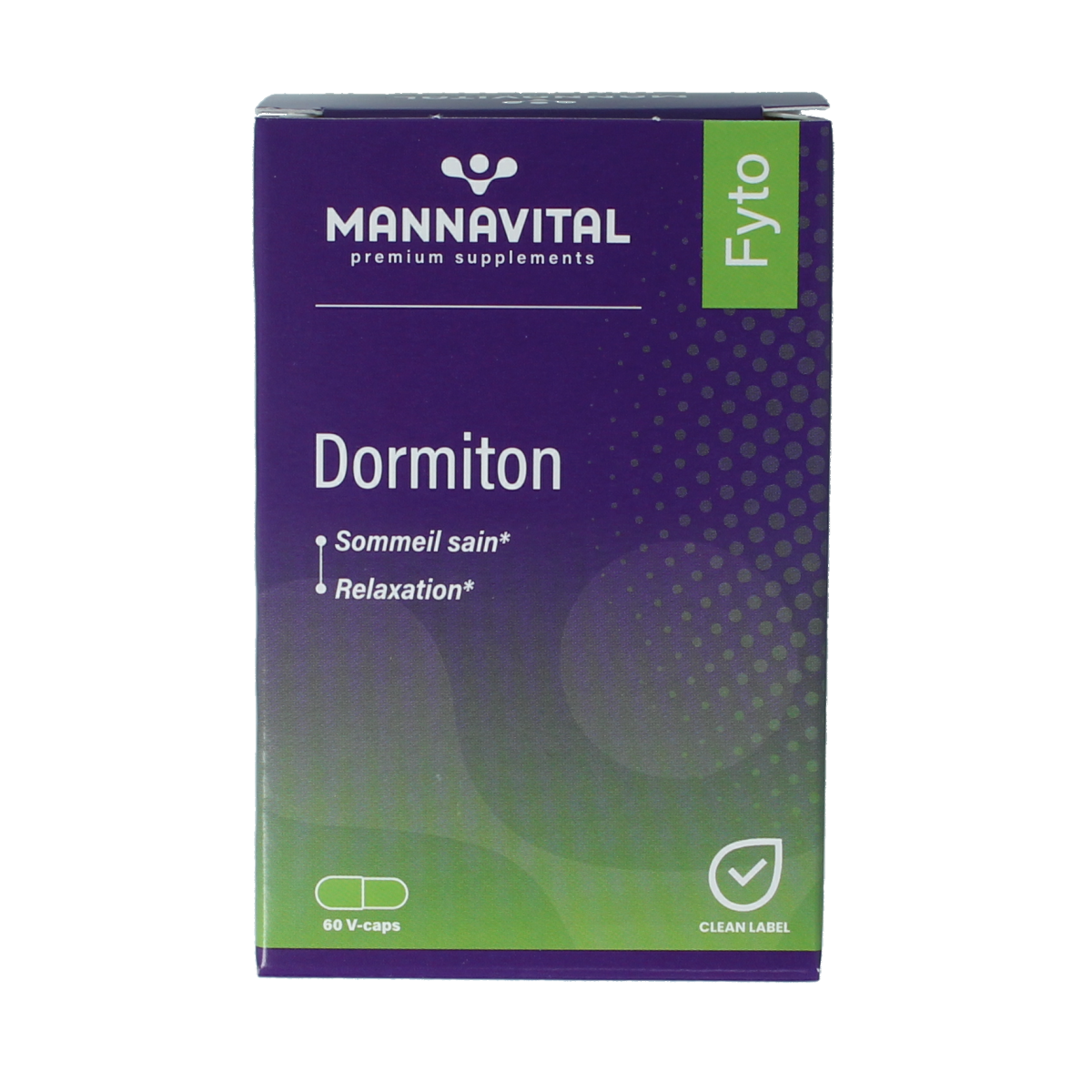 Mannavital Dormiton 60.00 Vegetarische capsules