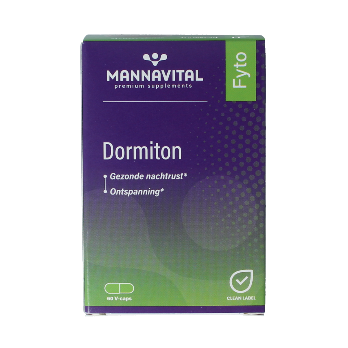 Mannavital Dormiton 60.00 Vegetarische capsules