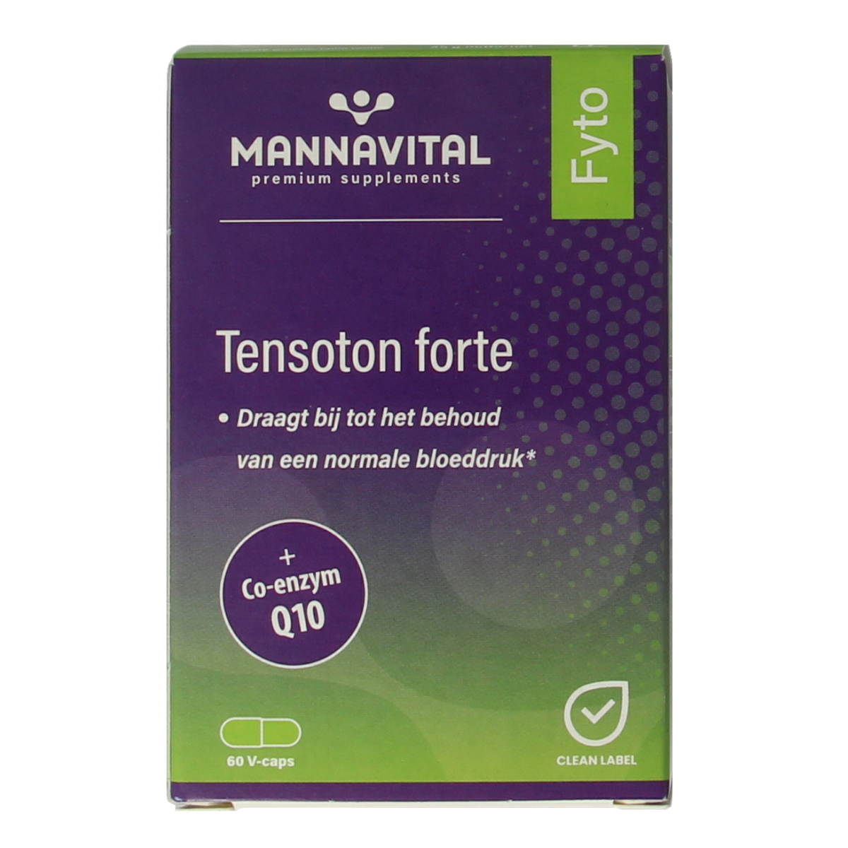 Mannavital Tensoton forte 60.00 Vegetarische capsules