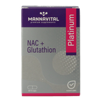 Mannavital NAC + glutathion platinum 60 Vegetarische capsules
